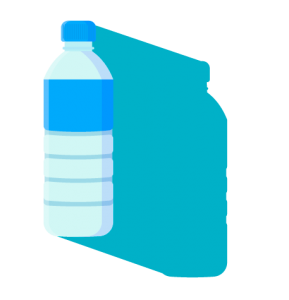 Cosa contiene una bottiglia di acqua